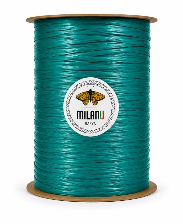 Milano Rafya NO 39  -  100 gr 220 m – Parlak Görünümlü Rafya İp | Serçe Yün